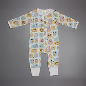 Jungle book Long sleeve Zipsuit-imababywear