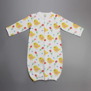Little Birdies Convertible Sleepsuit-imababywear