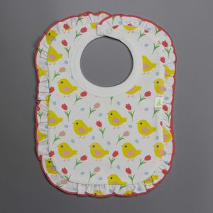 Little Birdies Frill Bib-imababywear