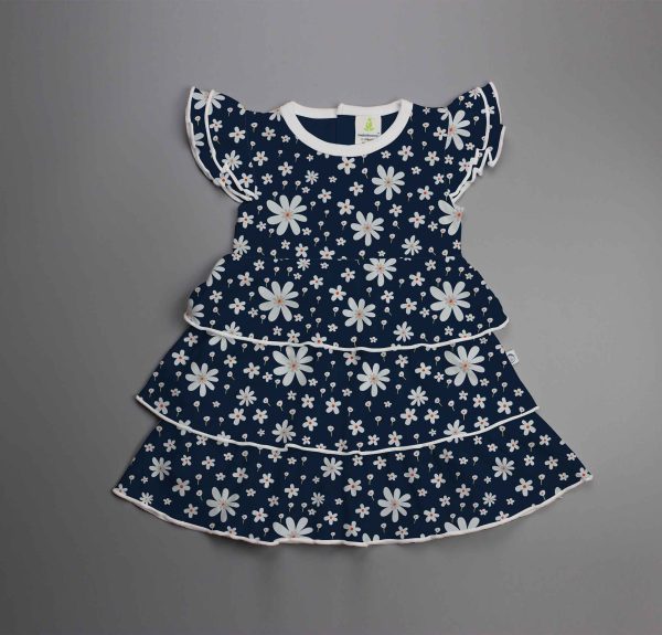 Little Jasmine Knitted Layered Dress-imababywear