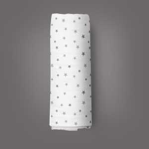 Little Stars Muslin Wrap-imababywear