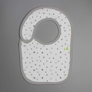 Little Stars Reversible Bib-imababywear