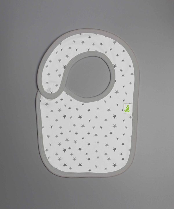 Little Stars Reversible Bib-imababywear