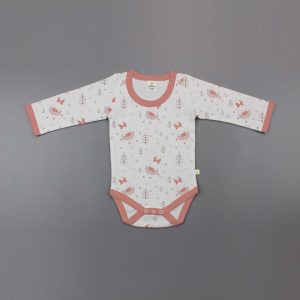 Pink Ballerina Full Sleeve Bodysuit - imababywear