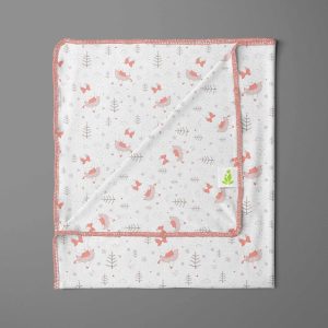 Pink Ballerina Receiving Blanket - imababywear