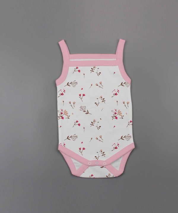 Red Bloom Strapy Bodysuit-imababywear