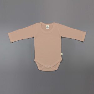 Sand Stone Full Sleeve Bodysuit - imababywear