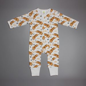 Tiger Cubs Long Sleeve Zipsuit-imababywear