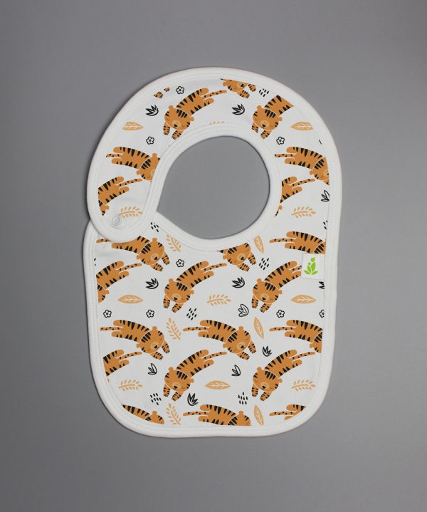 Tiger cubs Reversible Bib-imababywear