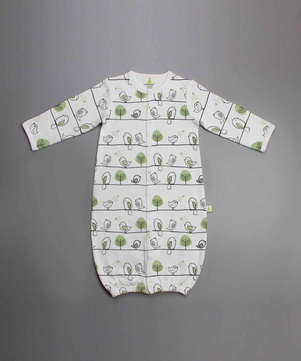 Tiny Tweets Convertible Sleepsuit-imabaywear