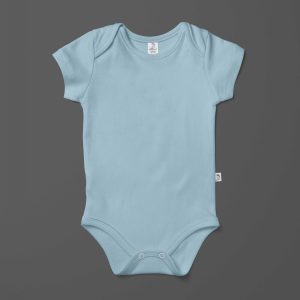 Baby Blue Easy Neck Bodysuit-imababywear