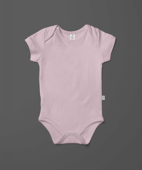 Pink Easy Neck Bodysuit-imababywear