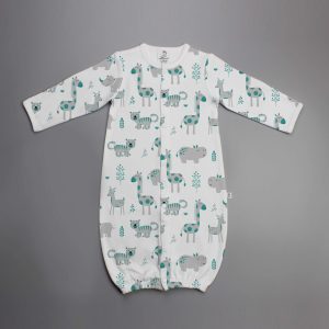 Animal Kingdom Convertible Sleepsuit-imababywear