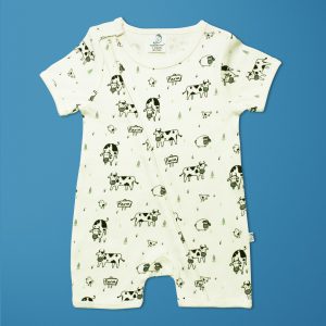 Farmland Short Sleeve Zipsuit-imababywear