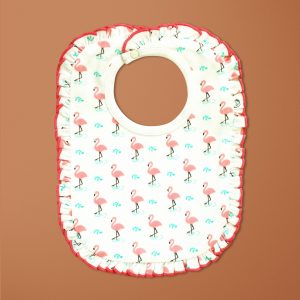 Miss Flamingo Reversible Bib-imababywear