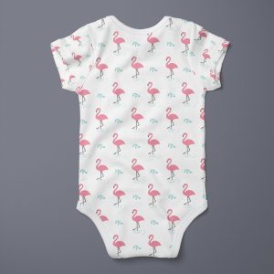 Miss Flamingo Bodysuit-imababywear