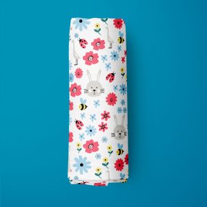 Flora And Fauna Muslin Wrap-imababywear