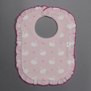 Geese Love frill bib-imababywear