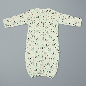 Little Panda Convertible Sleepsuit-imababywear
