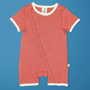 Raspberry Short Sleeve Zipsuit-imababywear