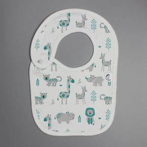 Animal Kingdom reversible bib-imababywear