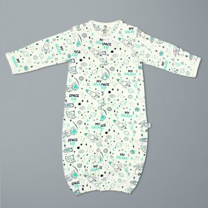 Space Kid Convertible Sleepsuit-imababywear